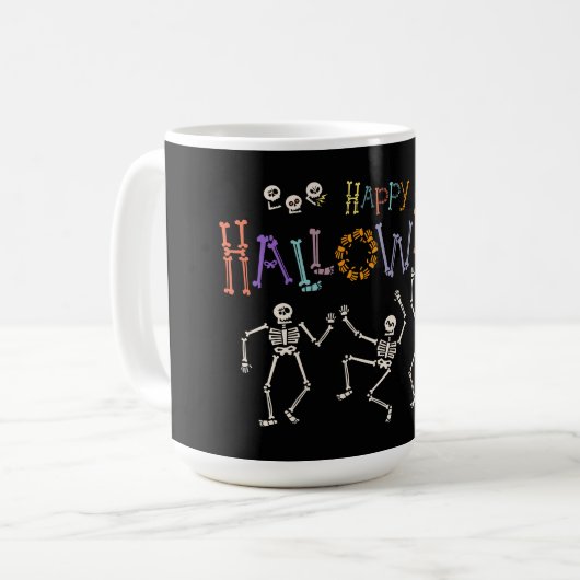 Halloween Greetings Kaffeetasse (Vorderseite Links)