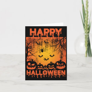Halloween Greetings Karte