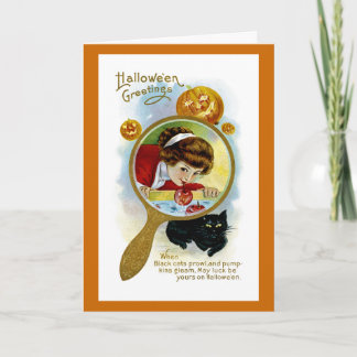Halloween Greetings Karte