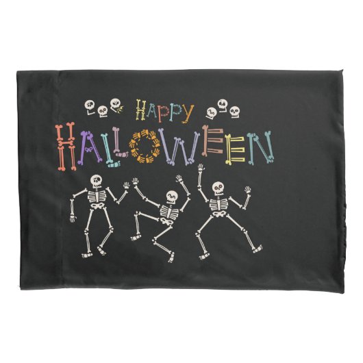Halloween Greetings Kissenbezug (Vorderseite)