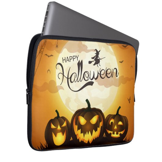 Halloween Greetings Laptopschutzhülle (Vorne Rechts)