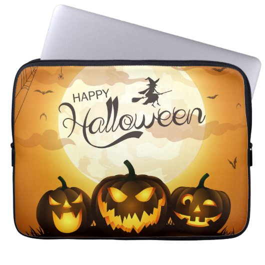 Halloween Greetings Laptopschutzhülle (Vorderseite)