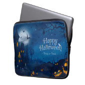 Halloween Greetings Laptopschutzhülle (Vorderseite Links)