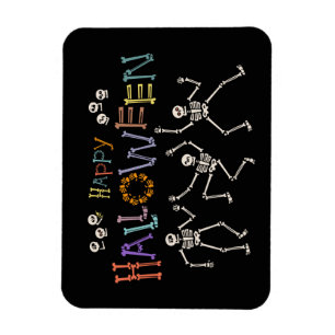 Halloween Greetings Magnet