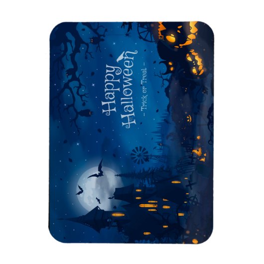 Halloween Greetings Magnet (Vertikal)