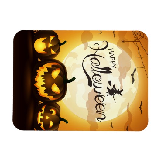 Halloween Greetings Magnet (Horizontal)