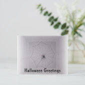 Halloween Greetings Niedlich Spirit mit Infinity W Postkarte (Stehend Vorderseite)