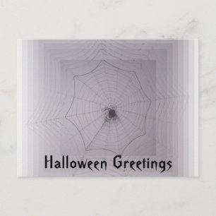 Halloween Greetings Niedlich Spirit mit Infinity W Postkarte