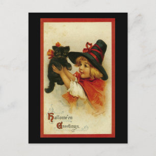 Halloween Greetings Postkarte