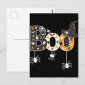 Halloween Greetings Postkarte (Vorne/Hinten)