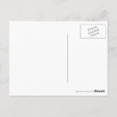 Halloween Greetings Vintag Girl and Cat Postkarte (Rückseite)