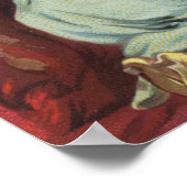 Halloween GreetingWitch from the Window Poster (Ecke)