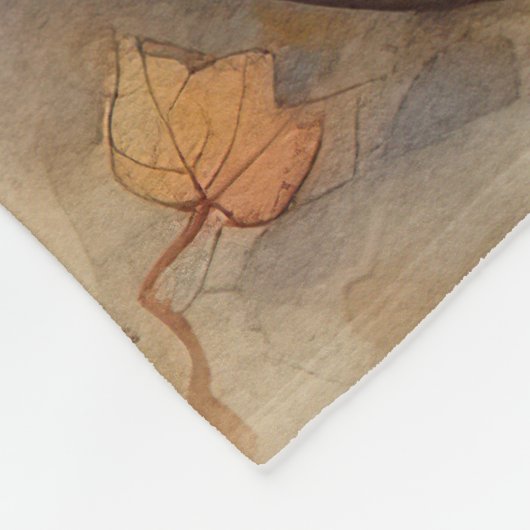 Halloween Greyhound mit Pumpkins Beängstigend Fleecedecke (Ecke)