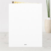 Halloween Greyhound mit Pumpkins Beängstigend Karte (Rückseite)