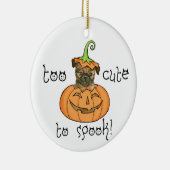 Halloween Griffon Keramik Ornament (Rechts)