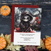 Halloween Grim Sensenmann Einladung