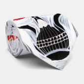 HALLOWEEN GRIM SENSENMANN GHOST Krawatte (Gerollt)