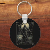 Halloween Grim Sensenmann Gothic Goth Schlüsselanhänger (Vorderseite)