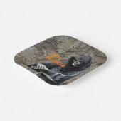 Halloween Grim Sensenmann individuell anpassbar Pappteller (Gewinkelt)