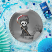 Halloween Grim Sensenmann Party Pappteller (Party)