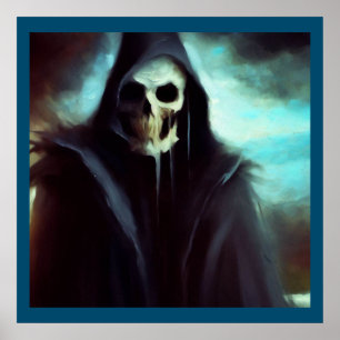 Halloween - Grimischer Sensenmann 3 Poster