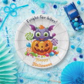 Halloween Grimlin mit Trick oder Treat Candy Pappteller (Party)