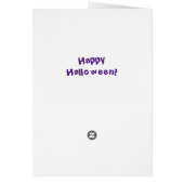 Halloween Grinning Face Kürbislaterne Pumpkin (Hinten)