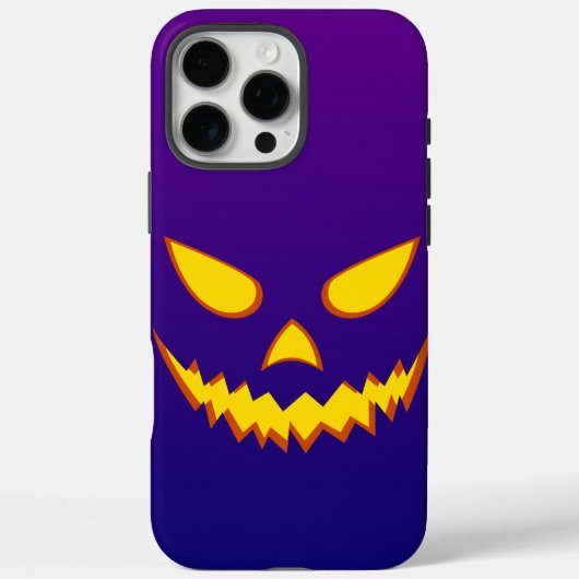 Halloween Grinning Face Kürbislaterne Pumpkin Case-Mate iPhone Hülle (Rückseite)