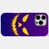 Halloween Grinning Face Kürbislaterne Pumpkin Case-Mate iPhone Hülle (Rückseite (Horizontal))