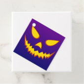 Halloween Grinning Face Kürbislaterne Pumpkin Geschenkanhänger (Beispiel)