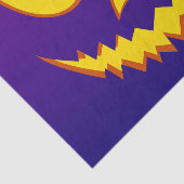 Halloween Grinning Face Kürbislaterne Pumpkin Seidenpapier (Ausschnitt)