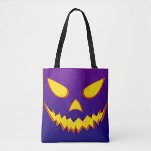 Halloween Grinning Face Kürbislaterne Pumpkin Tasche