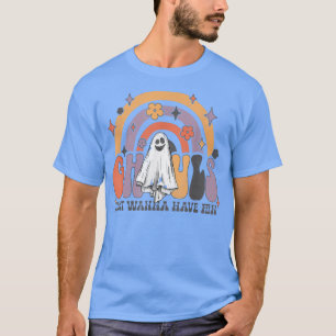 Halloween Groovy Ghouls Just Wanna haben Spaß 192 T-Shirt