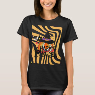 Halloween Groovy Retro T-Shirt