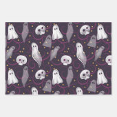 Halloween Große Designumhüllungsblätter Geschenkpapier Set (Vorderseite 2)