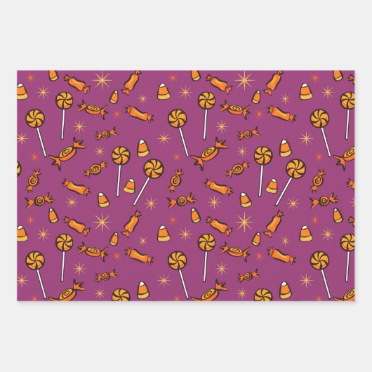 Halloween Große Designumhüllungsblätter Geschenkpapier Set (Vorderseite)