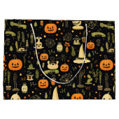 Halloween Große Geschenktüte (Rückseite)