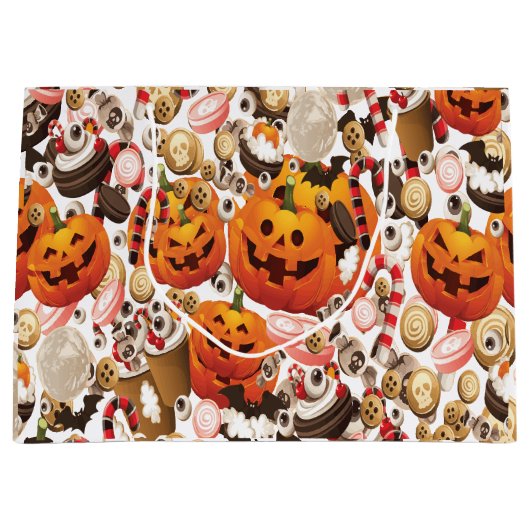 Halloween Große Geschenktüte (Vorderseite)