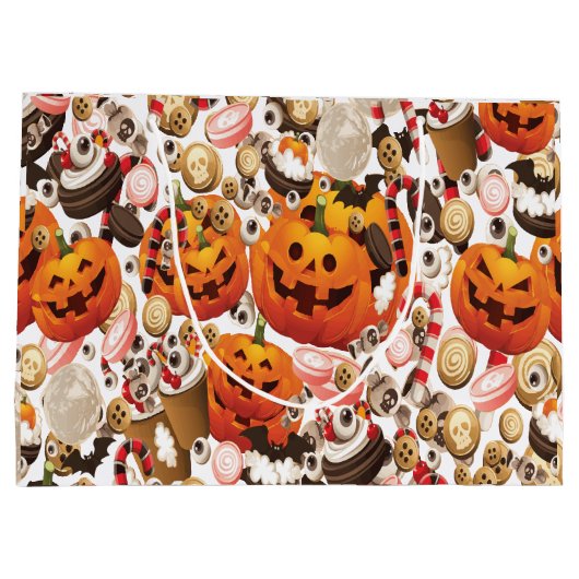 Halloween Große Geschenktüte (Rückseite)