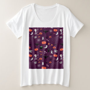 Halloween Große Größe T-Shirt