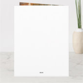 Halloween Große Pyrenäen mit Pumpkins Beängstigend Karte (Rückseite)