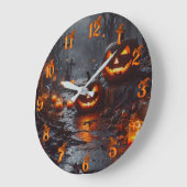 Halloween  große wanduhr (Winkel)