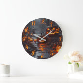 Halloween  große wanduhr (Zuhause)
