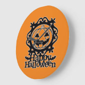 Halloween Große Wanduhr (Winkel)