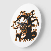 Halloween große wanduhr (Winkel)