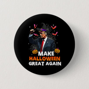 Halloween Große wieder lustige Trump Spooky Seas Button