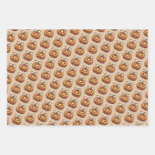 Halloween: Großer Kürbis -  Geschenkpapier Set (Vorderseite 3)