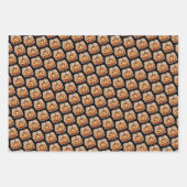 Halloween: Großer Kürbis -  Geschenkpapier Set (Vorderseite 2)