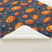 Halloween-Großer Sherpa-Blanket Sherpadecke (3/4)