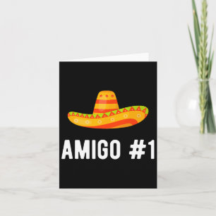 Halloween Group Matching Costume Funny Mexican Ami Karte